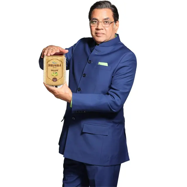 Paresh Rawal endorsing Dhopteshwar Swamala — celebrity campaign by Colatch